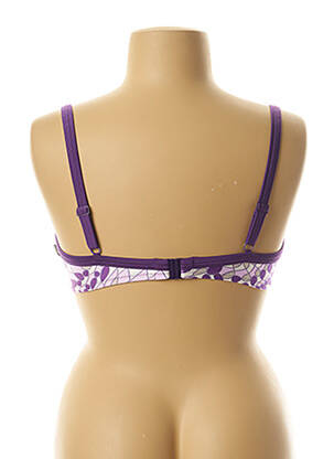 Sutien de costum de baie elasticitate top sutien modelat violet ROSA FAIA femeie