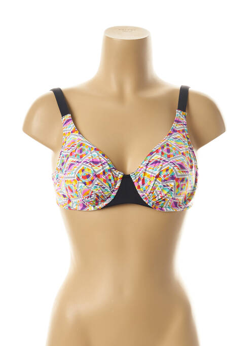 Sutien de costum de baie alb HAUTE PRESSION femeie