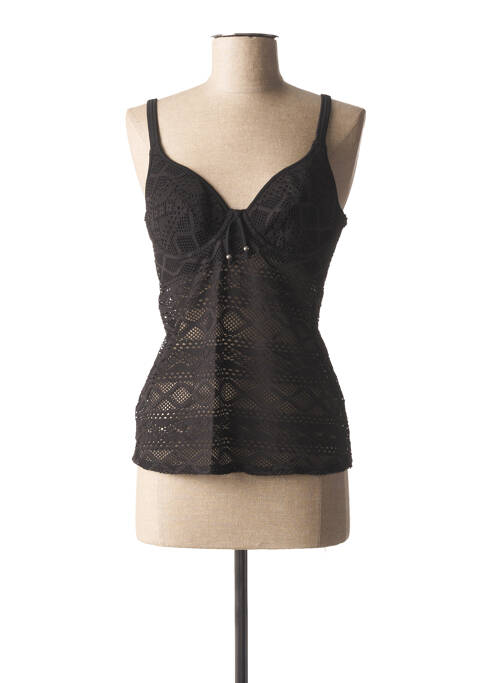 Top/Caraco negru FREYA femeie