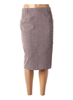 Fustă midi maro GUY DUBOUIS femeie