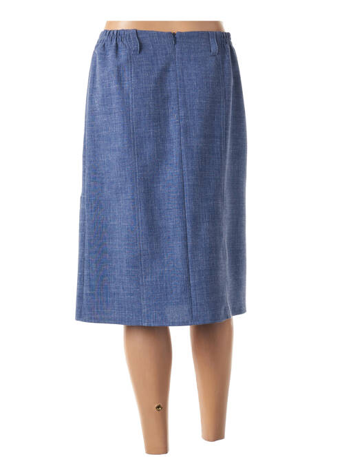 Fustă midi albastru GUY DUBOUIS femeie