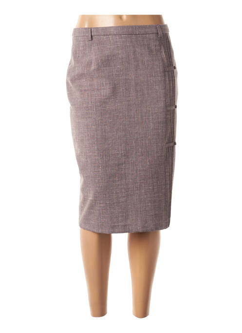 Fustă midi maro GUY DUBOUIS femeie