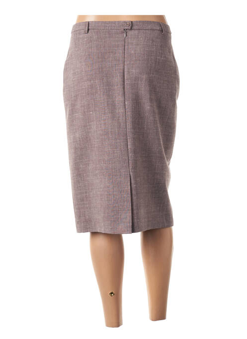 Fustă midi maro GUY DUBOUIS femeie