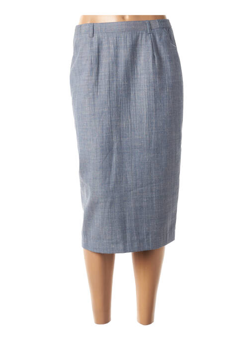 Fustă midi albastru LORENZO FERRERI femeie