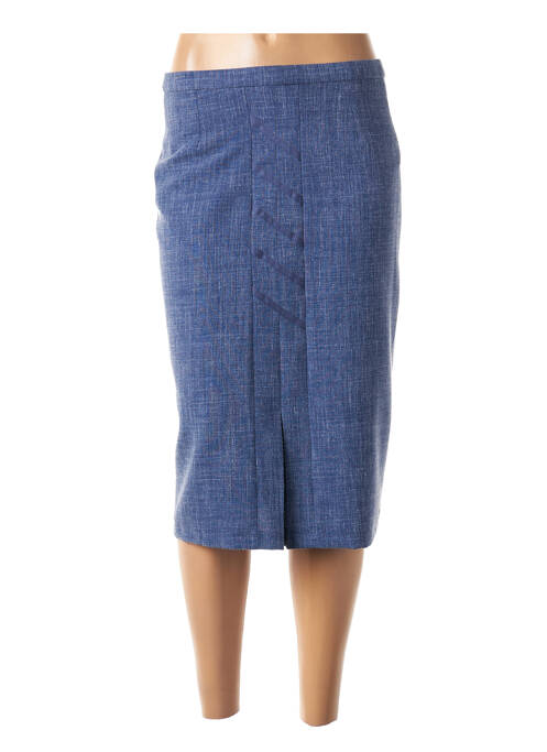 Fustă midi albastru GUY DUBOUIS femeie