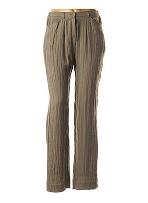 Pantalon 7/8 maro GUY DUBOUIS femeie