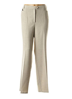 Pantalon drept verde LORENZO FERRARI femeie