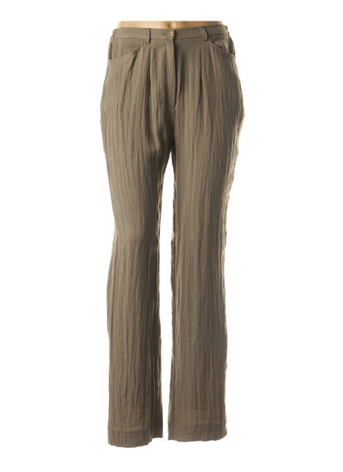 Pantalon 7/8 maro GUY DUBOUIS femeie