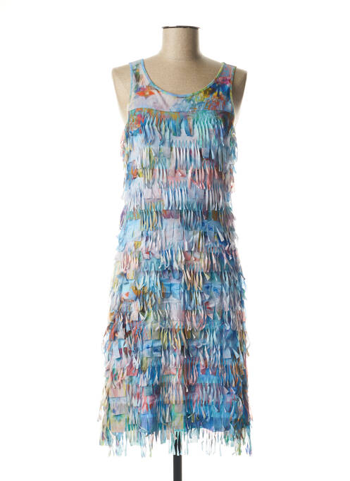 Rochie midi albastru AVENTURES DES TOILES femeie