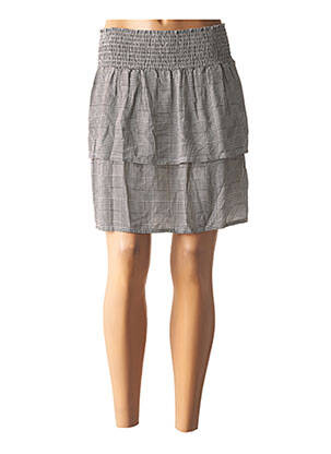 Fustă scurtă gri MINIMUM femeie