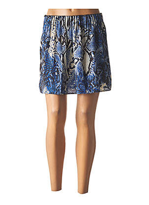 Fustă scurtă albastru SCHOOL RAG femeie