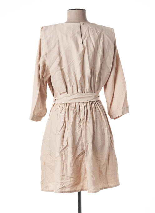 Rochie scurtă bej VINTAGE LOVE femeie