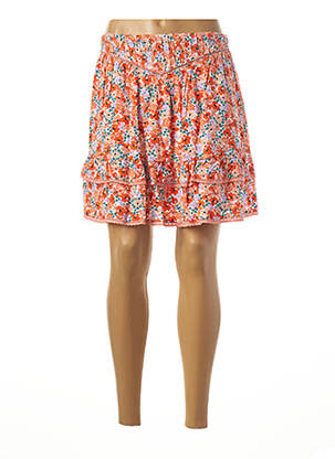 Fustă scurtă portocaliu ORFEO femeie
