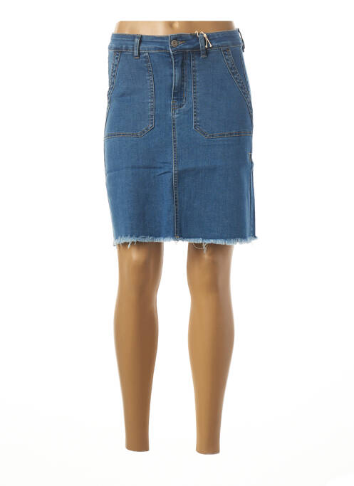 Fustă scurtă albastru NINA CARTER femeie