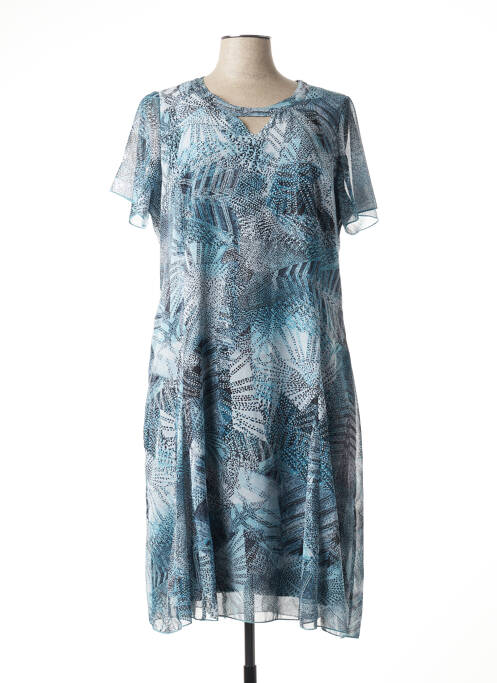 Rochie midi albastru FRANCE RIVOIRE femeie