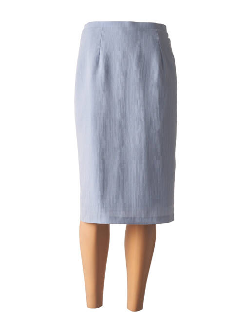 Fustă midi albastru JEAN DELFIN femeie