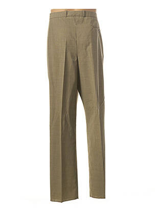 Pantalon drept elasticitate verde KIPLAY bărbat