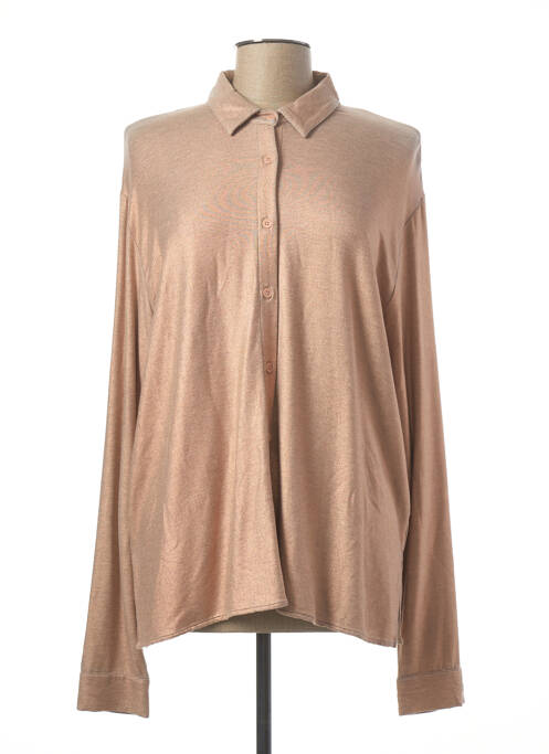 Cămașă bej MAJESTIC FILATURES femeie