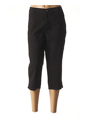 Pantalon trei sferturi negru KANOPE femeie