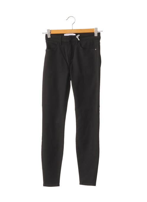 Pantalon slim negru WRANGLER femeie