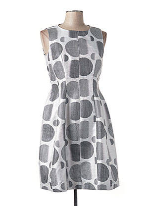 Rochie midi gri LA FEE MARABOUTEE femeie