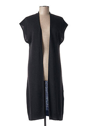 Vestă cu mâneci scurte negru LA FEE MARABOUTEE femeie