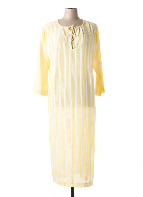 Rochie midi galben LA FEE MARABOUTEE femeie