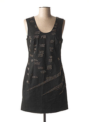 Rochie scurtă fără mâneci fără mâneci negru RELIGION femeie