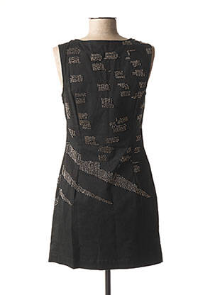 Rochie scurtă fără mâneci fără mâneci negru RELIGION femeie