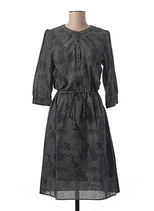 Rochie midi mâneci 3/4 mâneci 3/4 gri HARRIS WILSON femeie