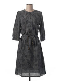 Rochie midi mâneci 3/4 mâneci 3/4 gri HARRIS WILSON femeie
