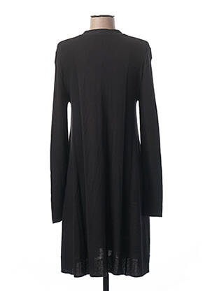 Rochie midi mâneci lungi mâneci lungi negru LAUREN VIDAL femeie