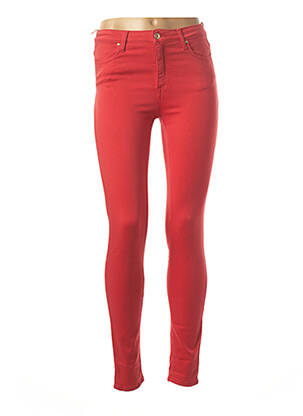 Pantalon slim conic mărime normală roșu VOTRE NOM femeie