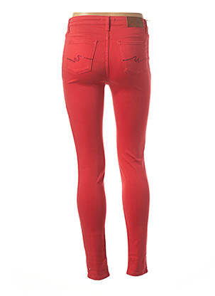 Pantalon slim conic mărime normală roșu VOTRE NOM femeie