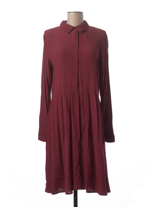 Rochie midi roșu MINIMUM femeie