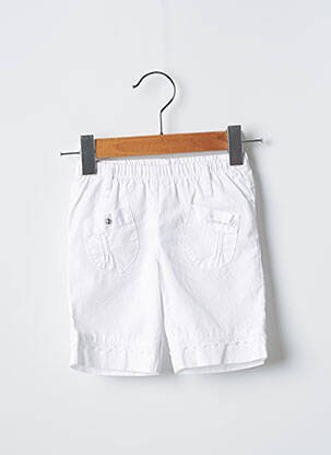 Bermudă alb 3 POMMES fată