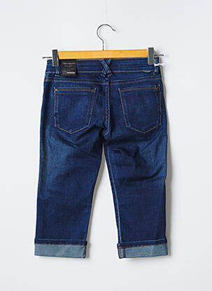 Pantalon trei sferturi albastru TEDDY SMITH fată