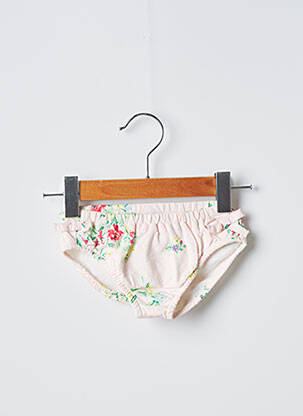 Chiloți de baie roz PETIT BATEAU fată