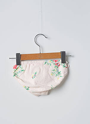 Chiloți de baie roz PETIT BATEAU fată