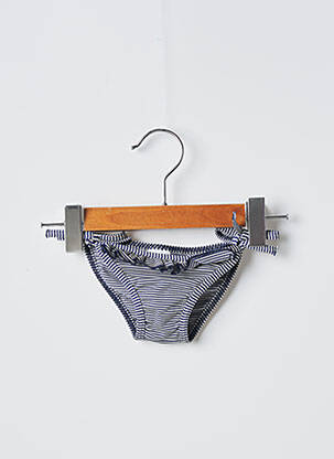 Chiloți de baie albastru PETIT BATEAU fată