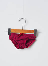 Chiloți de baie roșu PETIT BATEAU fată