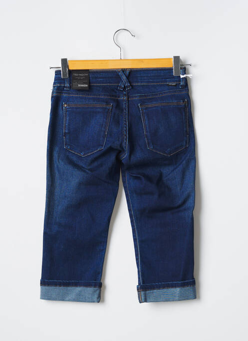 Pantalon trei sferturi albastru TEDDY SMITH fată