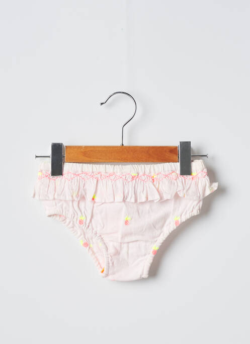 Chiloți de baie roz BONHEUR DU JOUR fată