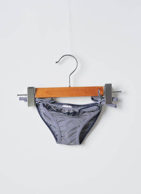 Chiloți de baie albastru PETIT BATEAU fată