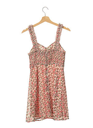 Rochie scurtă croială fluidă bretele subțiri roz NASTY GAL femeie