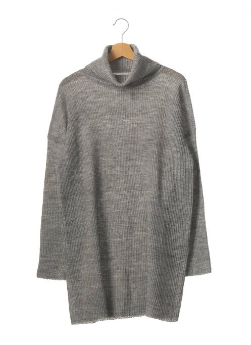 Pulover tunică gri L'ACADEMIE femeie