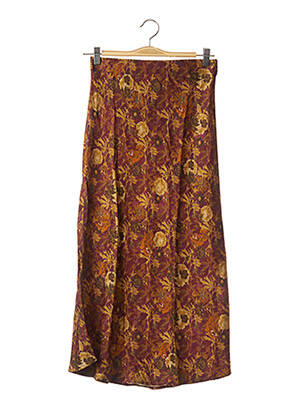 Fustă lungă roșu IMPREVU femeie