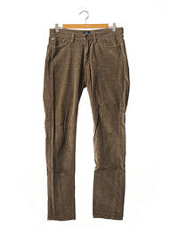 Pantalon slim elasticitate mărime normală maro GANT homme