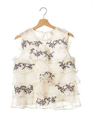 Top fără mâneci fără mâneci alb SEEN WORN KEPT femeie