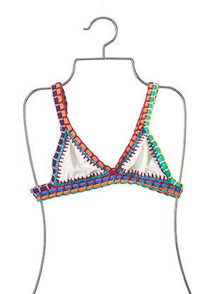 Sutien de costum de baie alb SANS MARQUE femeie